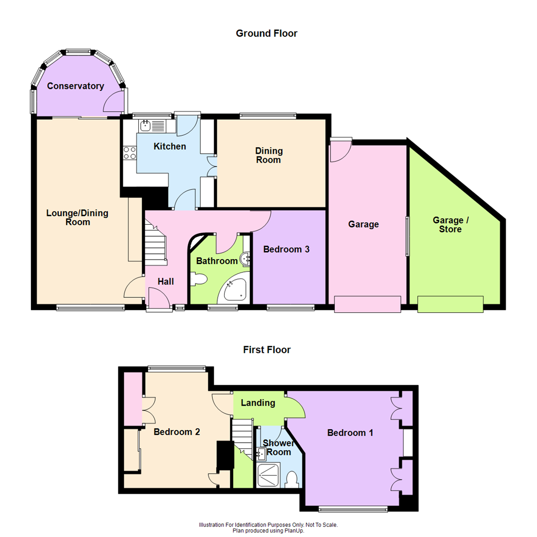 69 The Oval, Bicton, Shrewsbury, SY3 8ES floorplan