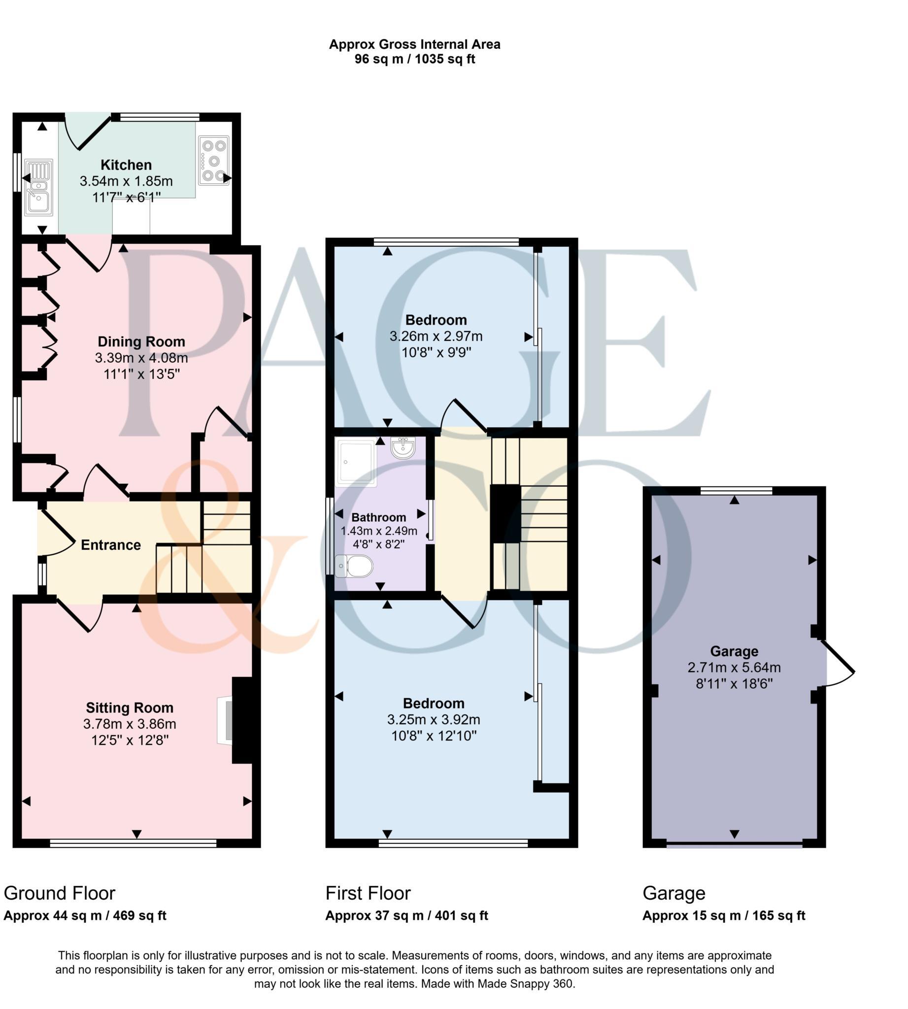 The Street, Adisham floorplan