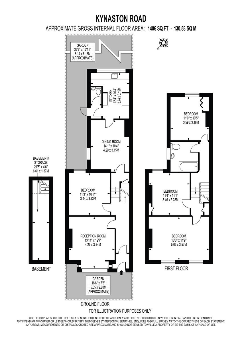 Kynaston Road, London N16 floorplan