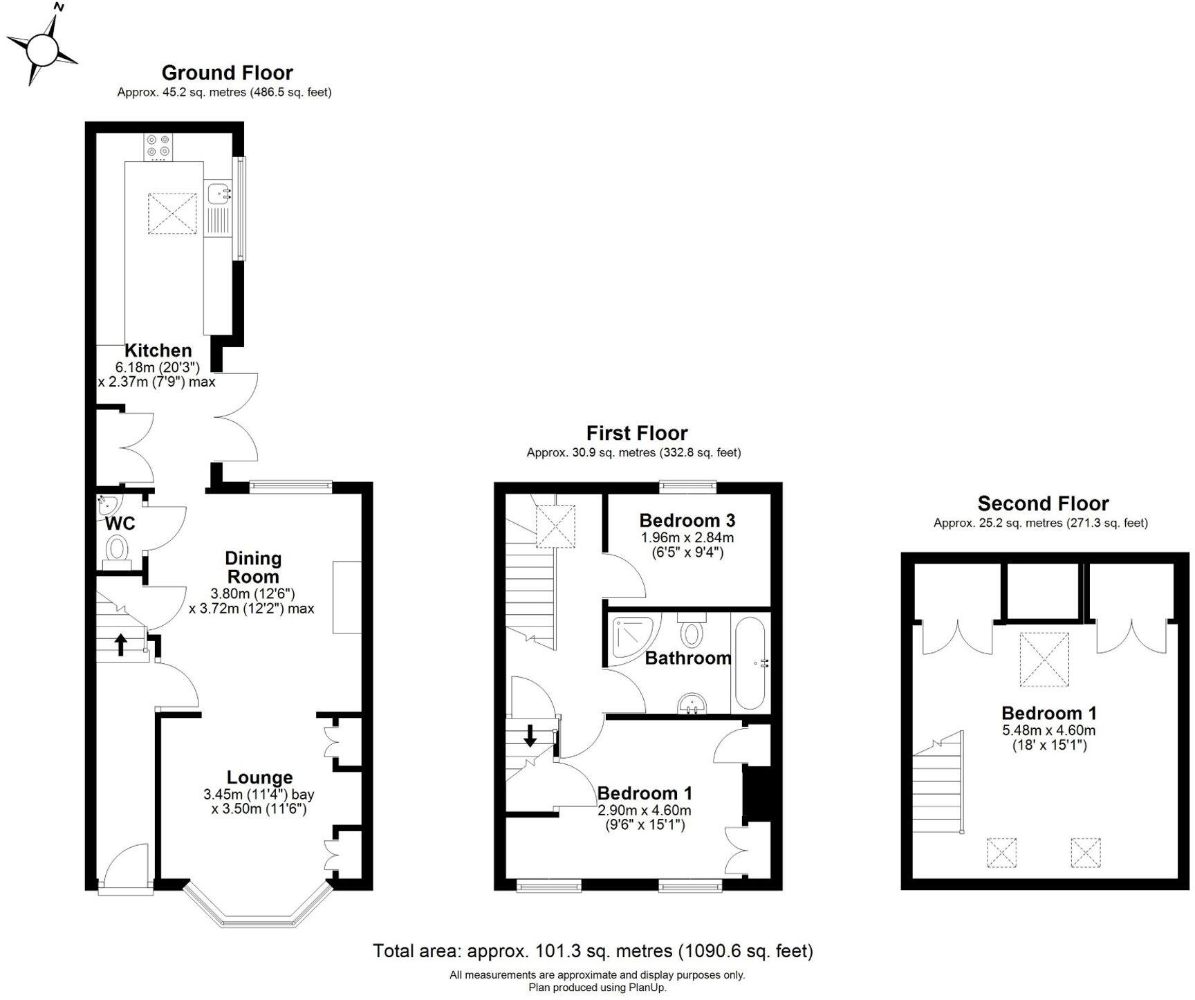Mayfield Terrace, Harrogate, HG1 floorplan