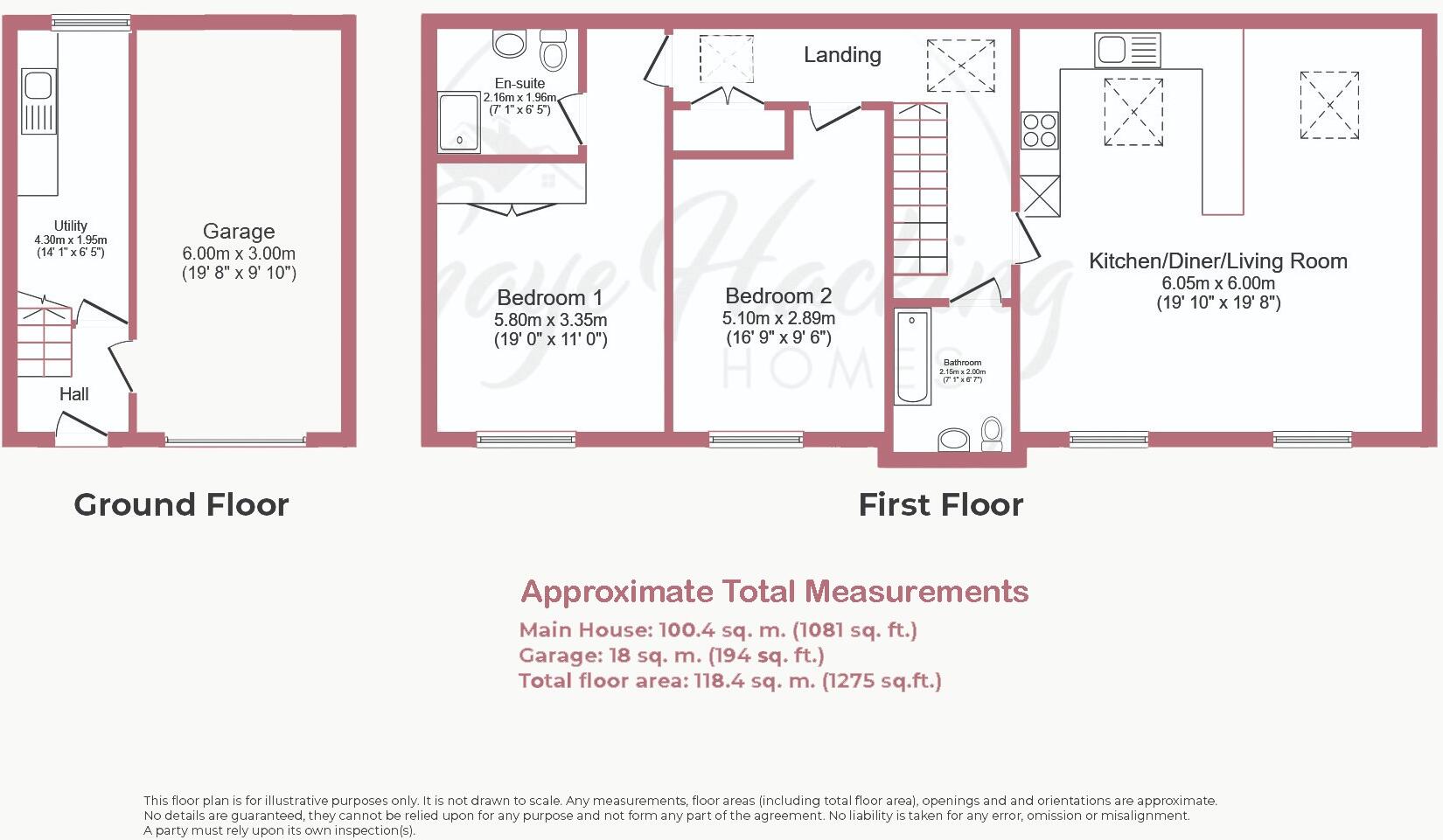Avington Way, Sherfield-on-loddon, Hampshire floorplan