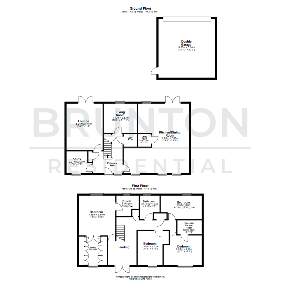 Eden Walk, St. Mary Park, Morpeth, NE61 floorplan