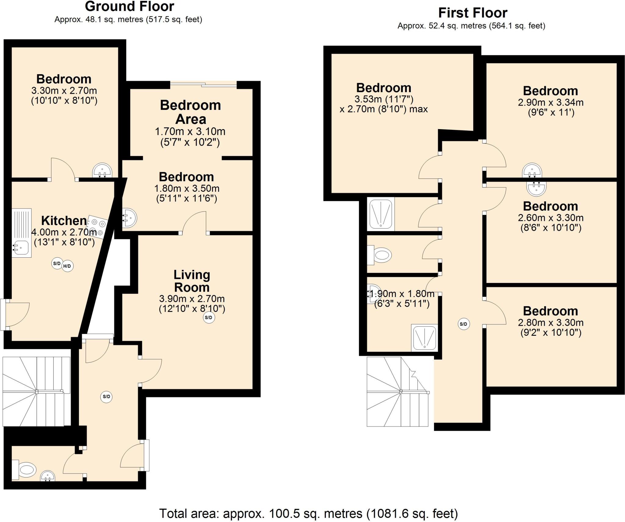 Holywell Drive, Loughborough floorplan