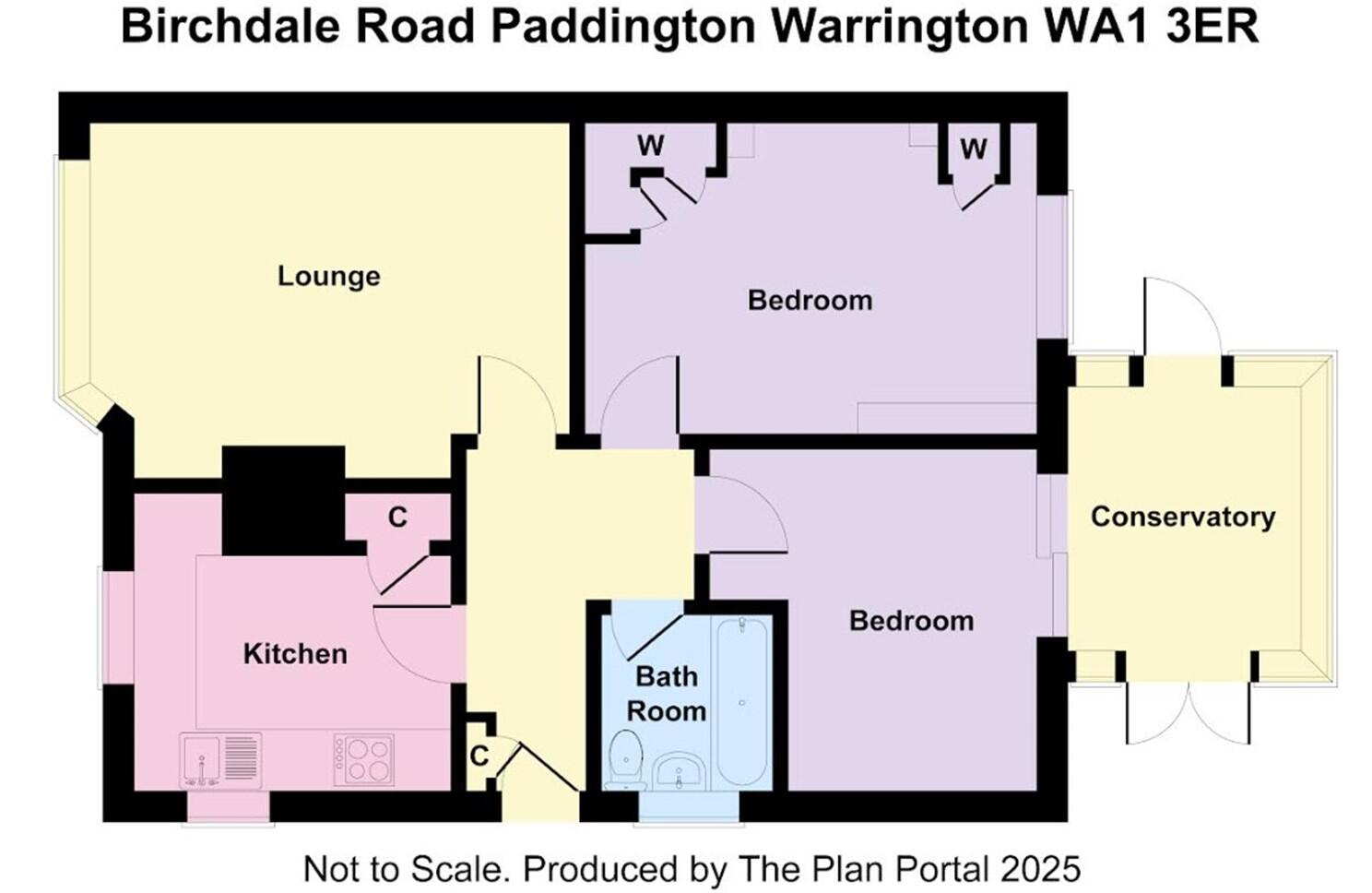 Birchdale Road, Paddington, WA1 3ER floorplan