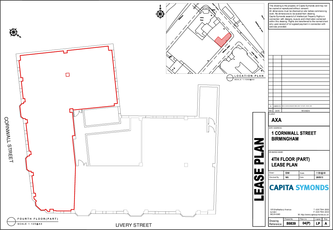 One Cornwall Street - 4th Floor plan.pdf