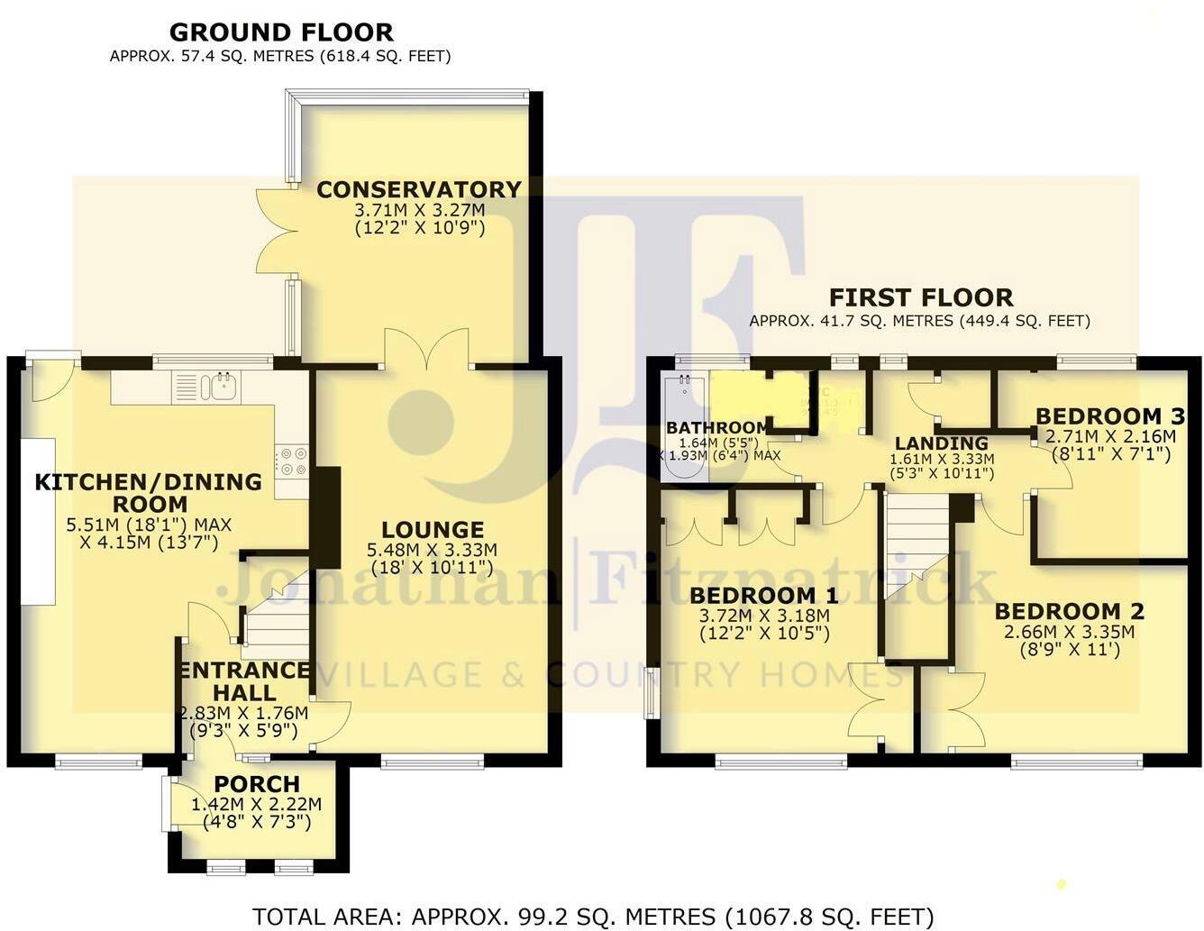 Station Lane, Farnsfield floorplan
