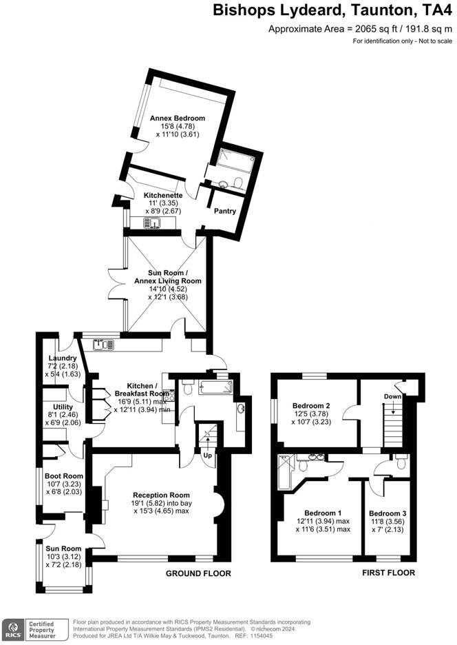 Tithill, Bishops Lydeard, Taunton floorplan