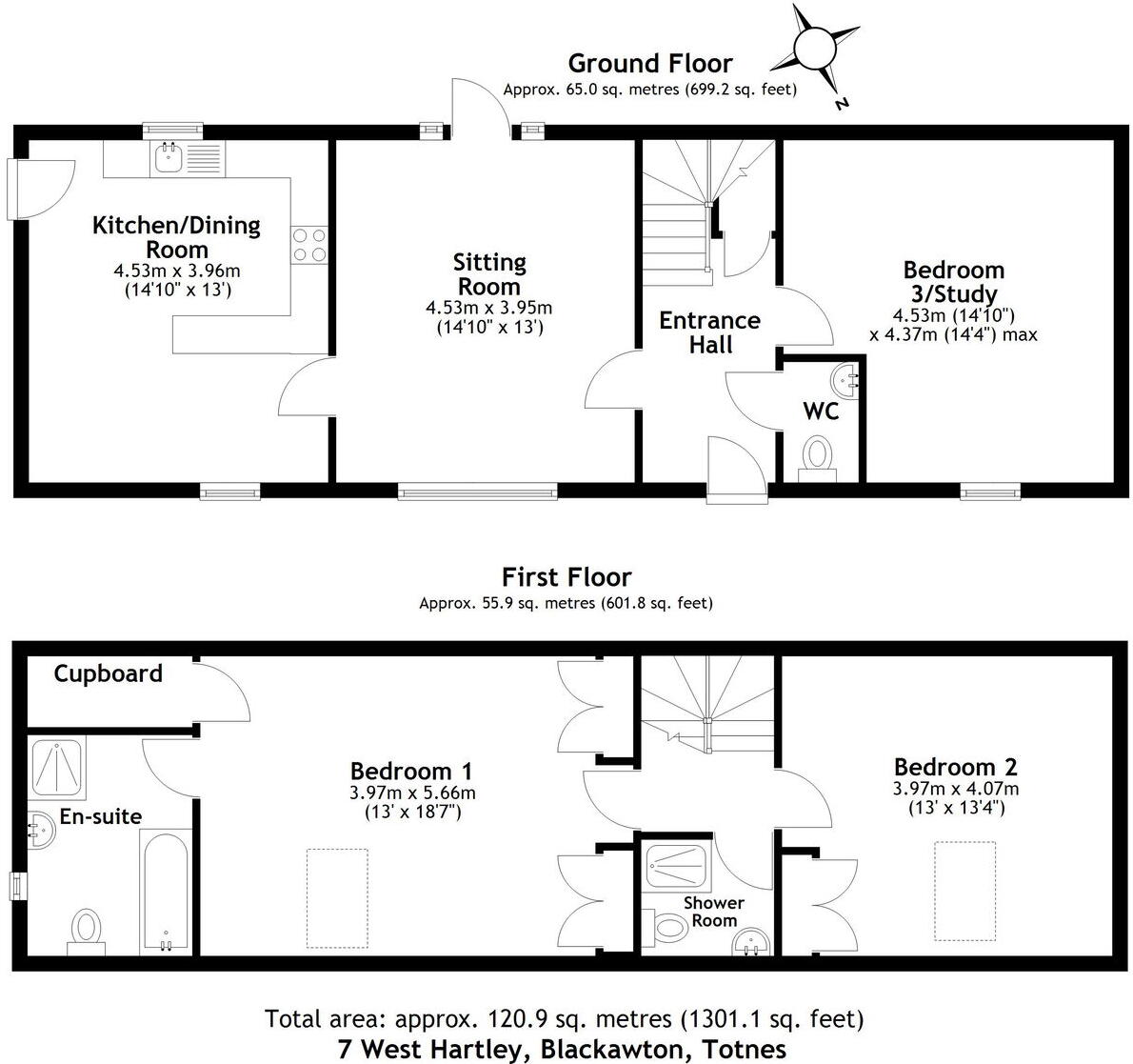Blackawton, near Dartmouth floorplan