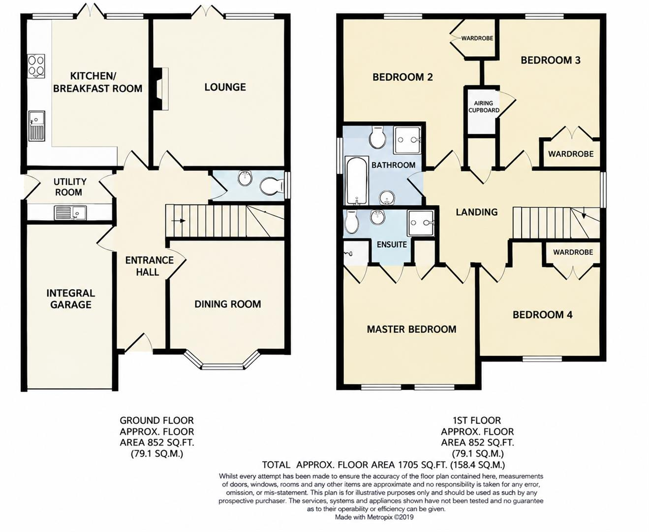 London Road, Brandon floorplan