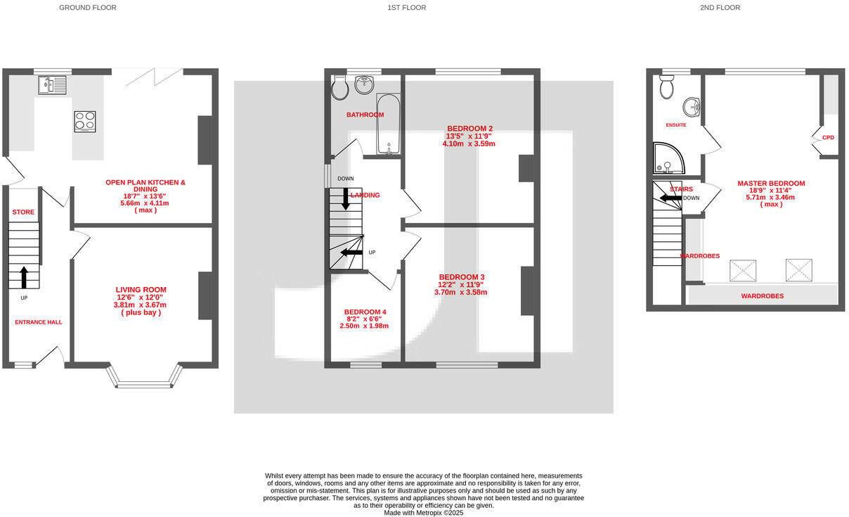 Lindisfarne Road, Shipley, BD18 floorplan