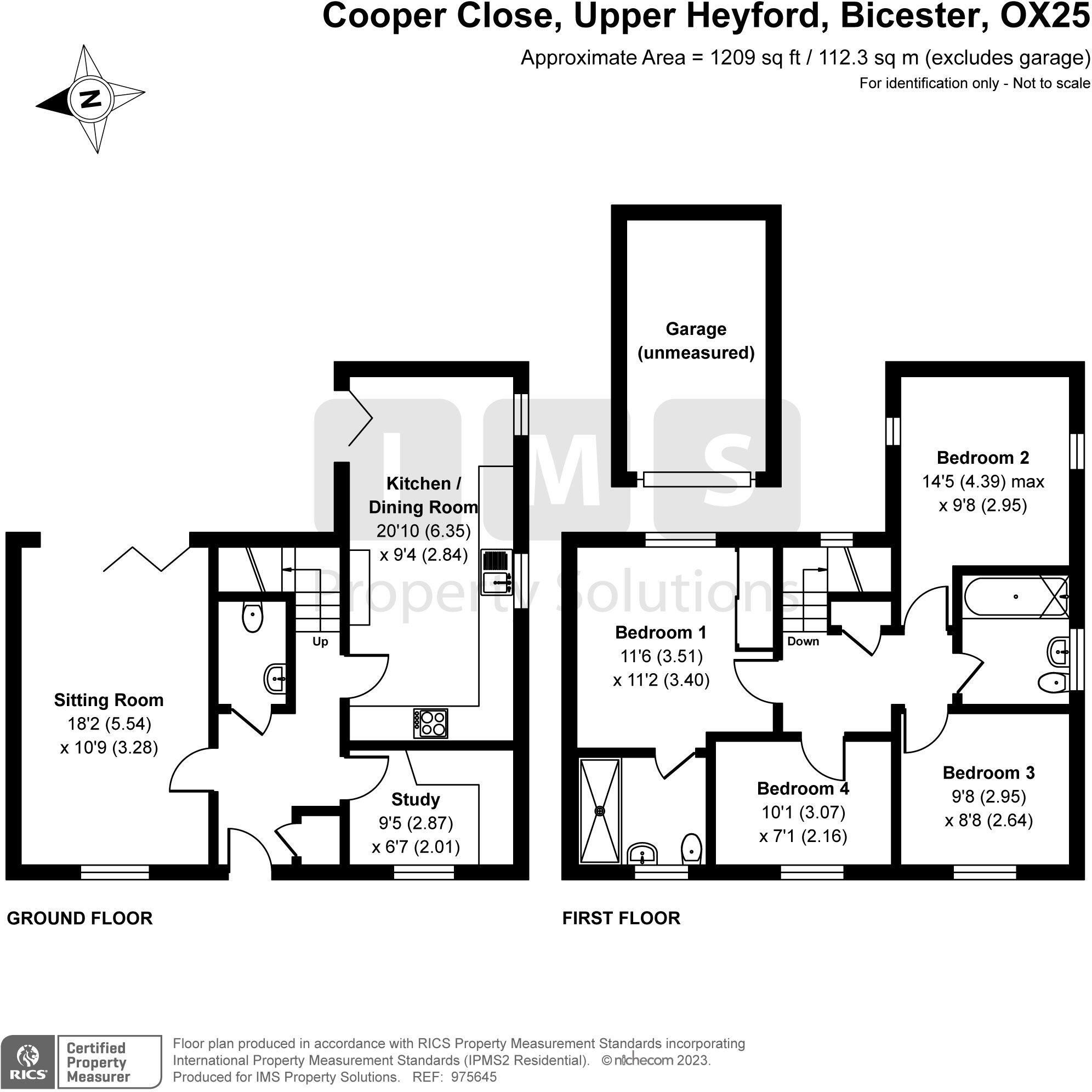 Cooper Close, Upper Heyford, OX25 floorplan