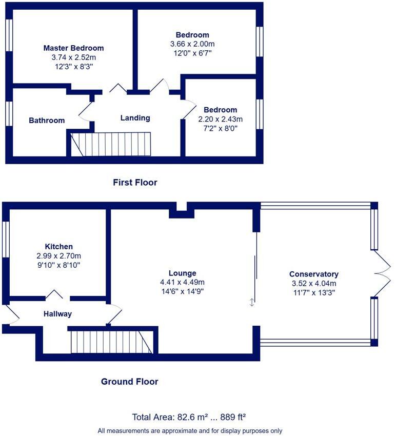 Priory View Road, Burton floorplan