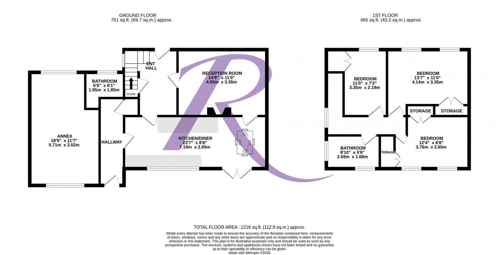 Ashwood Avenue, UB8 floorplan