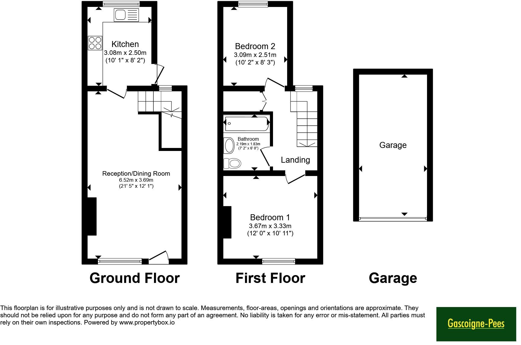 Portsmouth Road, Thames Ditton, KT7 floorplan