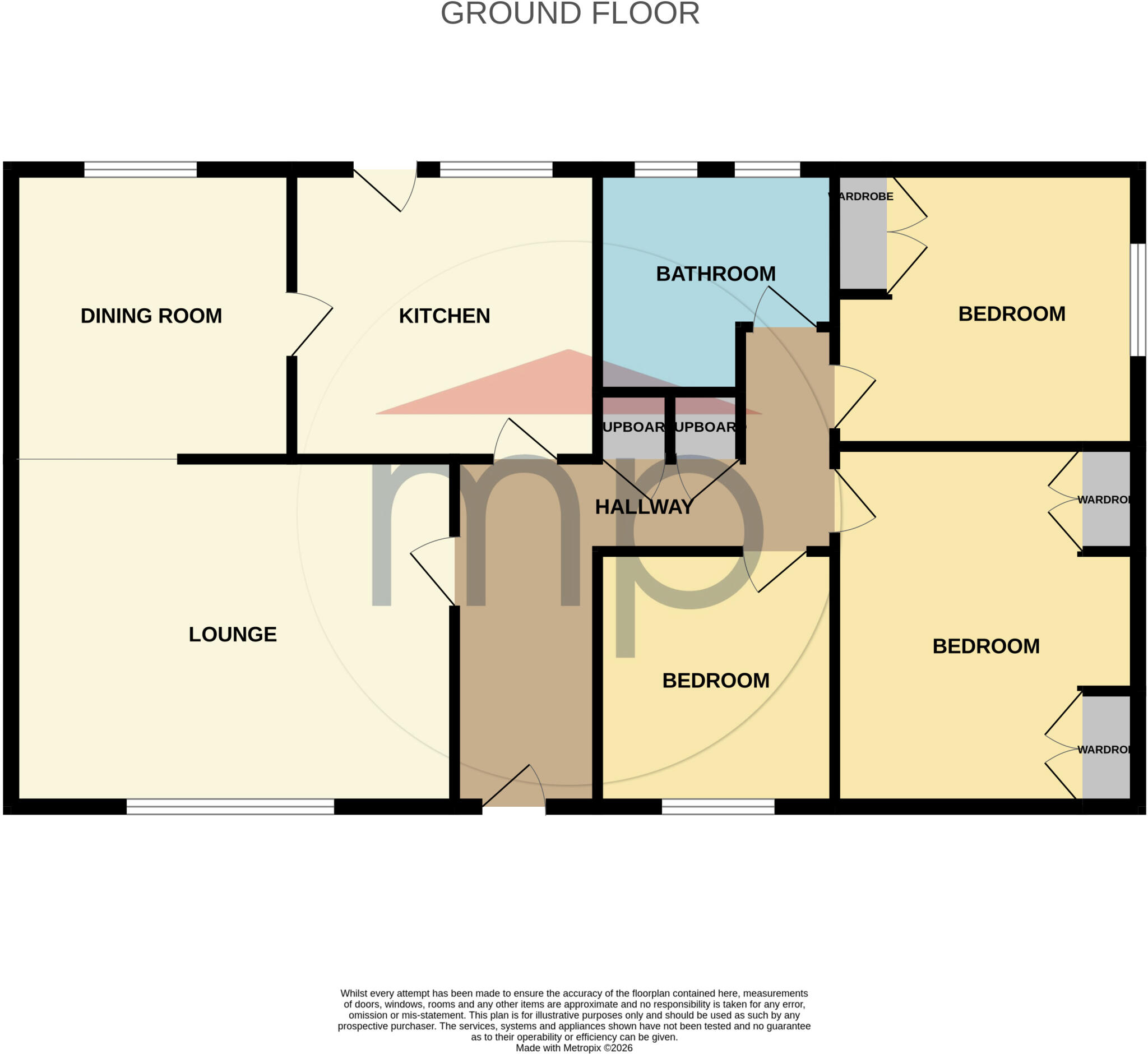 Clockwood Gardens, Yarm floorplan