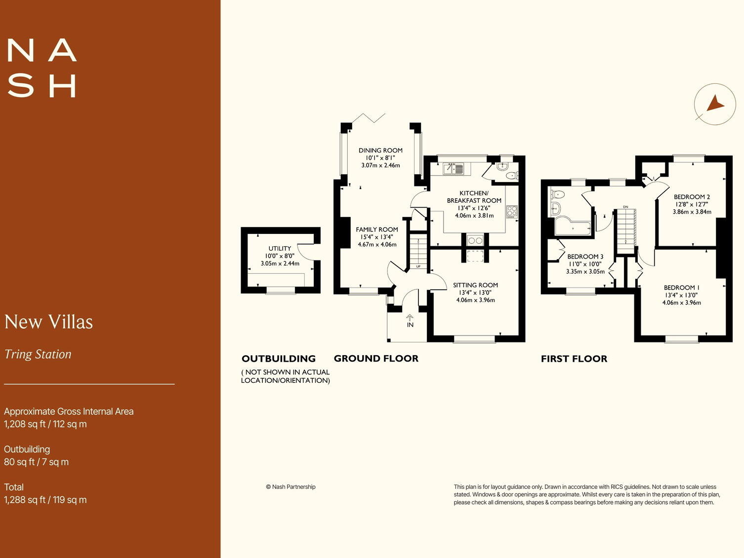 New Villas, Tring, Hertfordshire HP23 floorplan