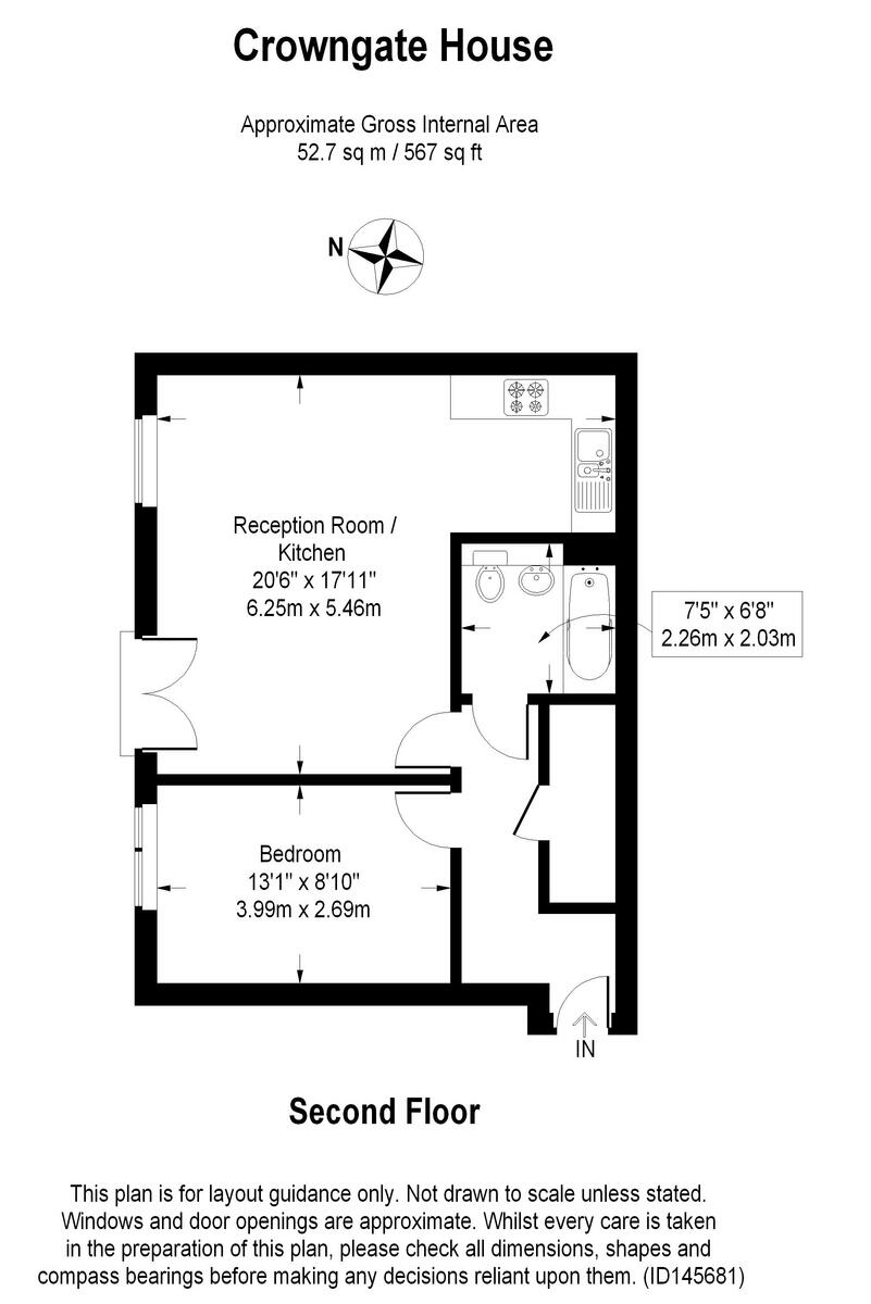 Hereford Road, LONDON floorplan
