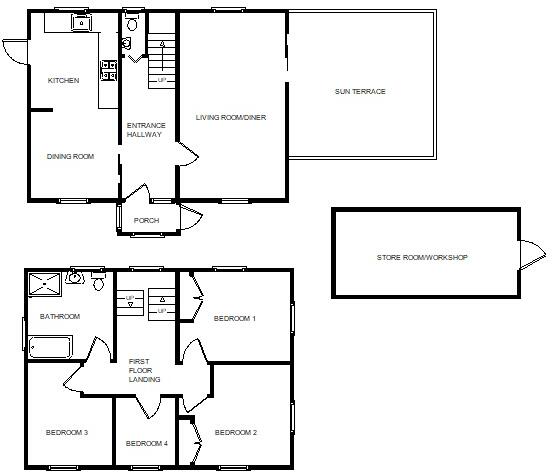 34, Marlborough Road floorplan