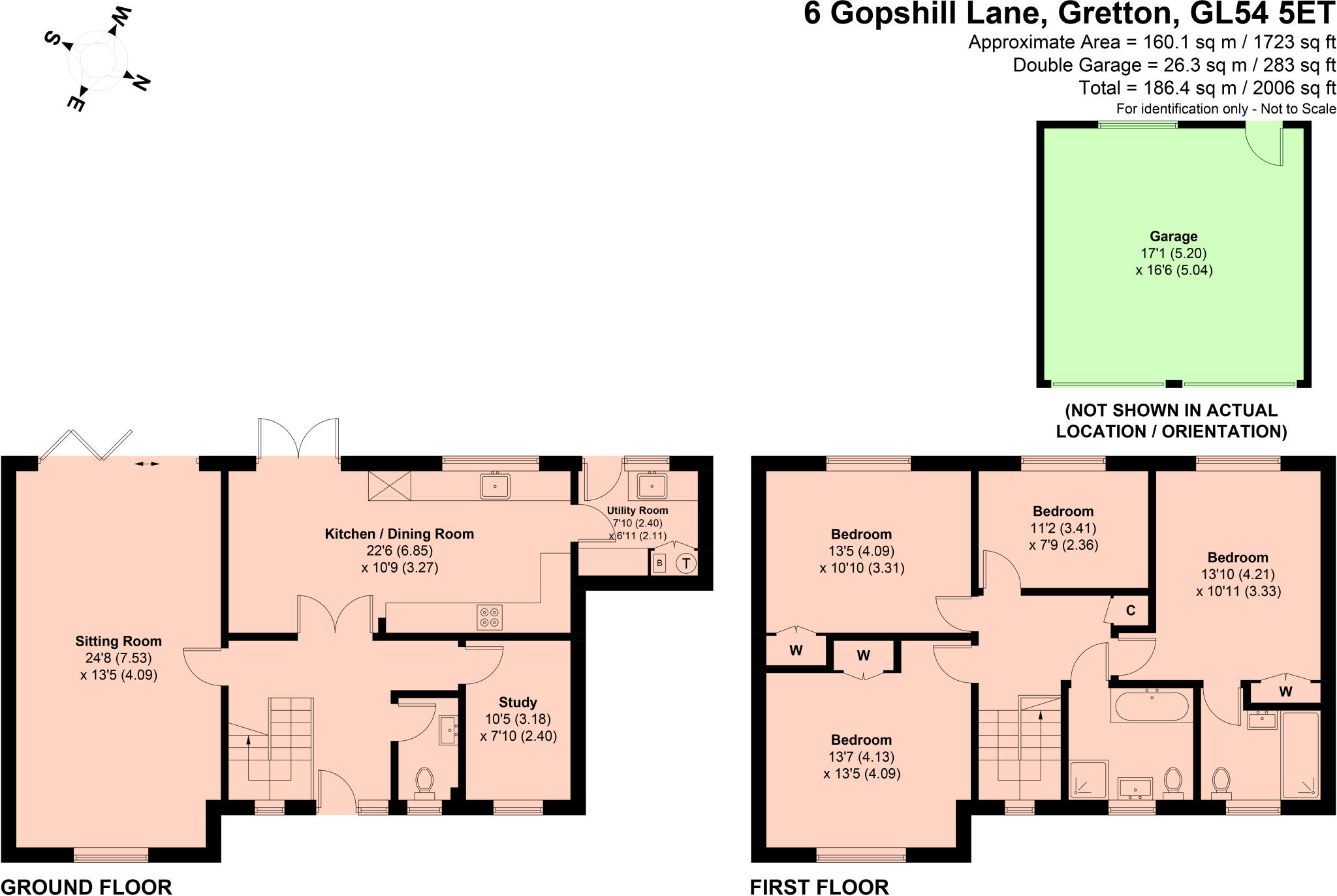 Gopshill Lane, Gretton, Cheltenham, Gloucestershire, GL54 floorplan