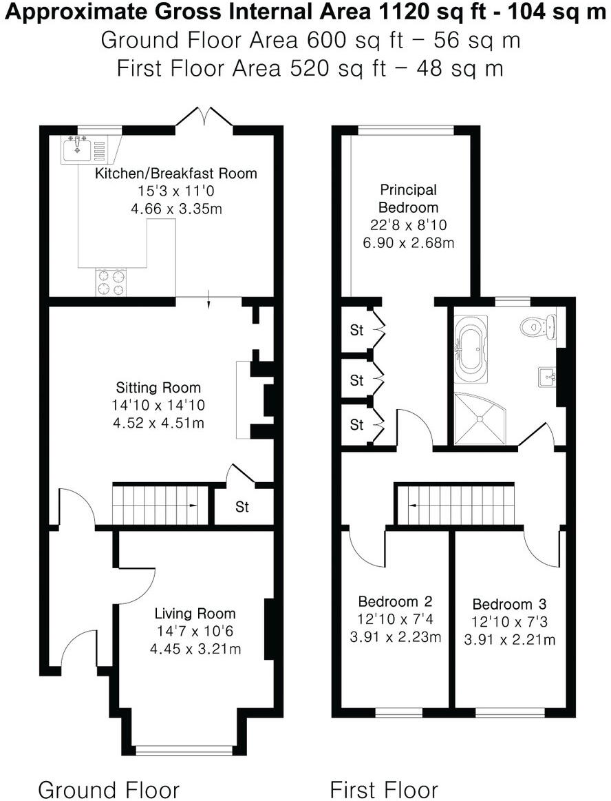 George Road, Milford GU8 5HA floorplan