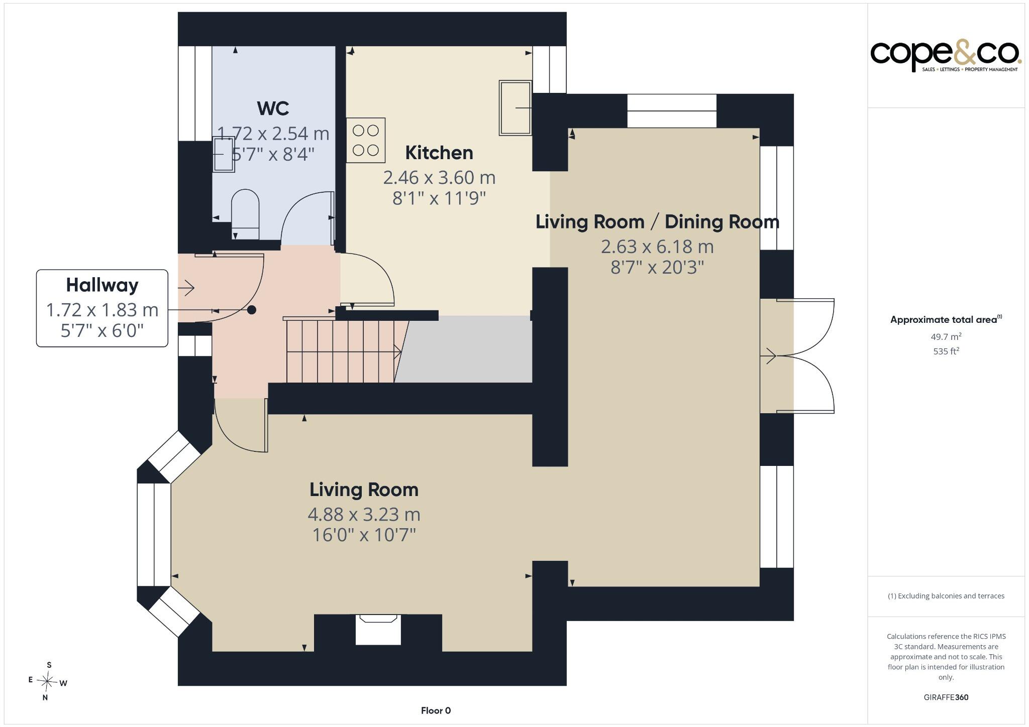 Queens Avenue, Ilkeston, Derbyshire, DE7 4DL floorplan