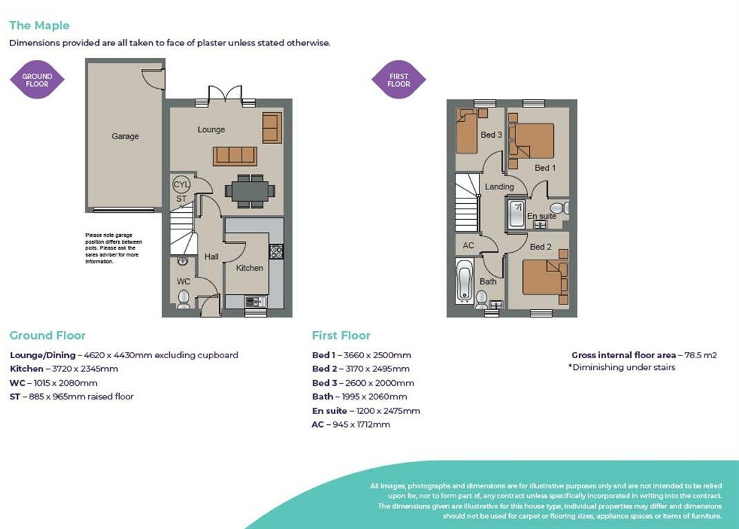 Edwards Way, Manea, March floorplan