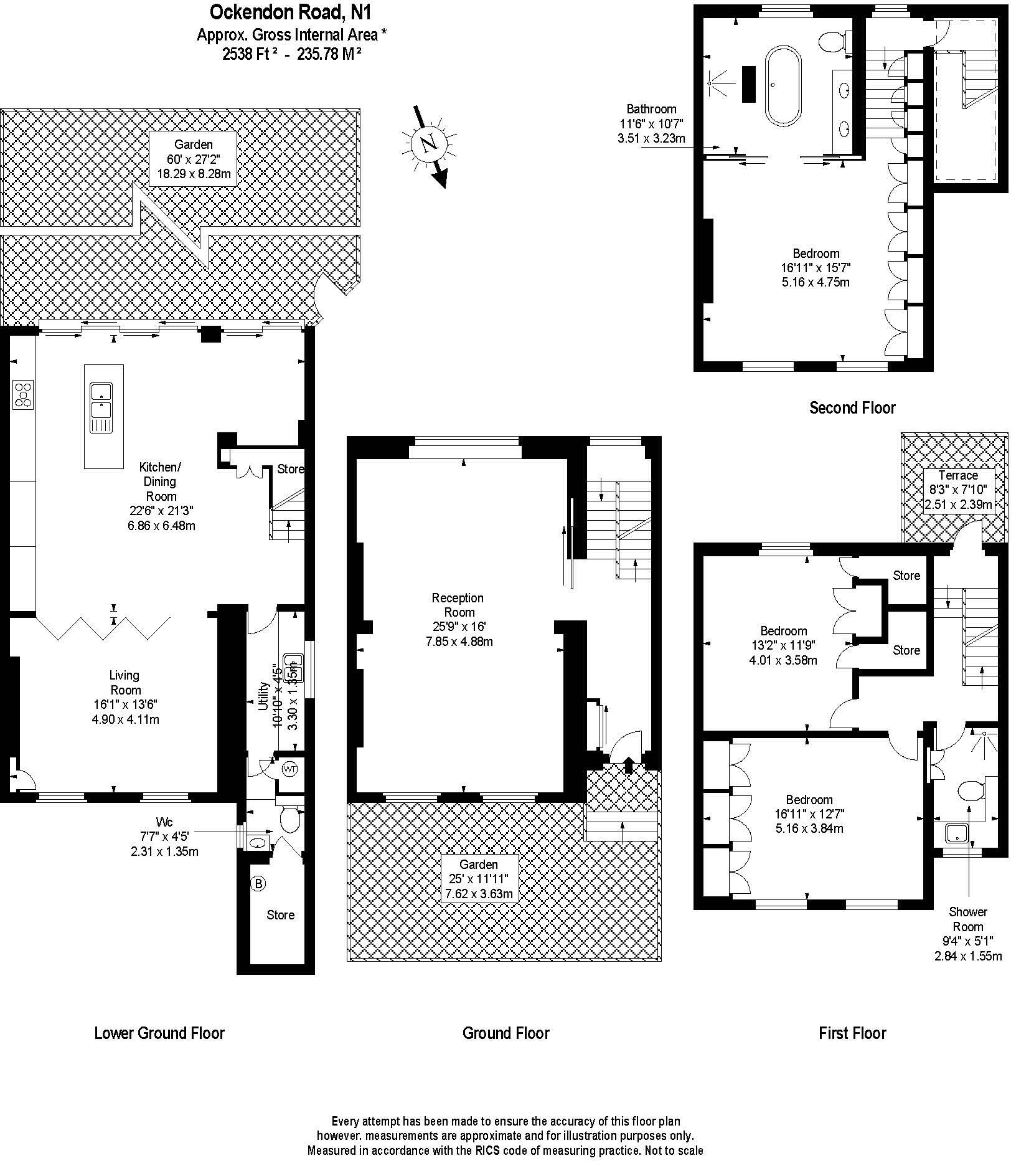 Ockendon Road, London, N1 floorplan