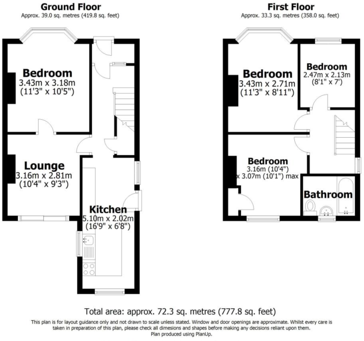Swadling Street, Leamington Spa floorplan