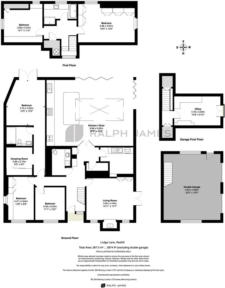 Lodge Lane, Redhill floorplan
