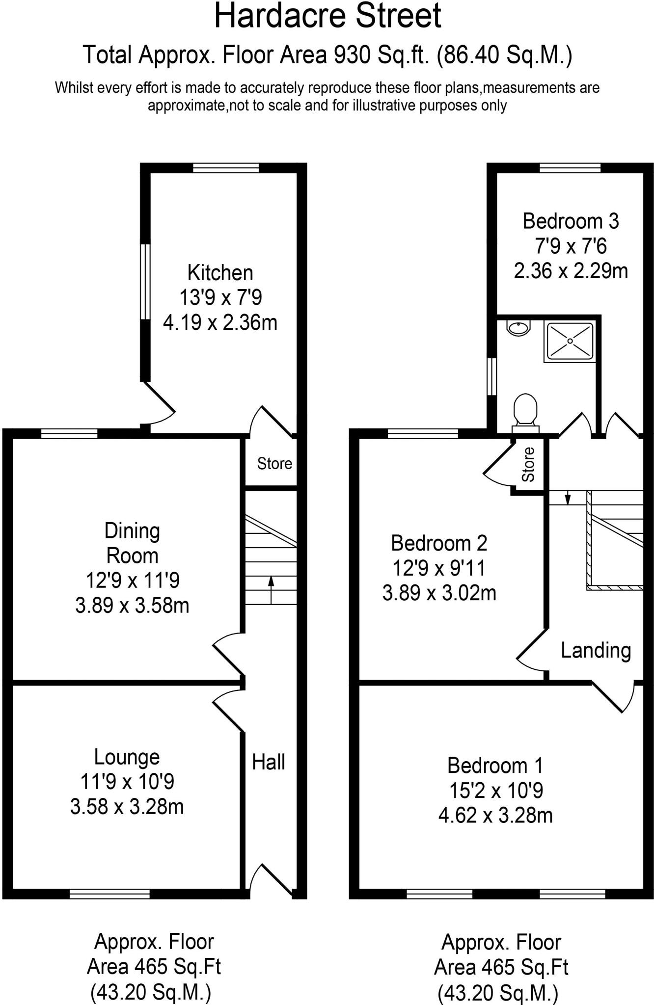 Hardacre Street, Ormskirk floorplan
