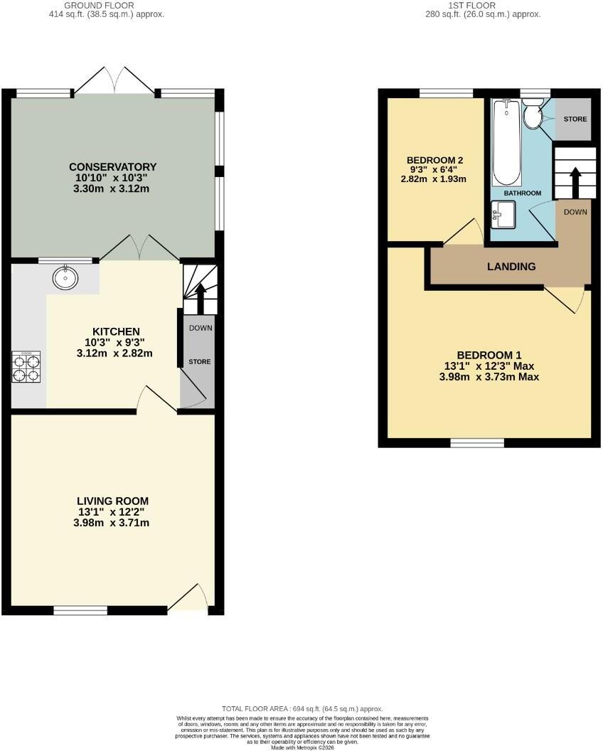 South Oak Lane, Wilmslow floorplan