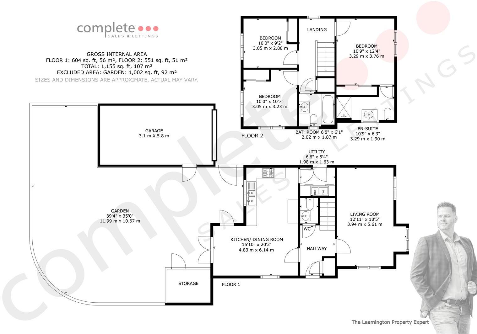 Gatsby Way, Bishops Tachbrook, Leamington Spa floorplan