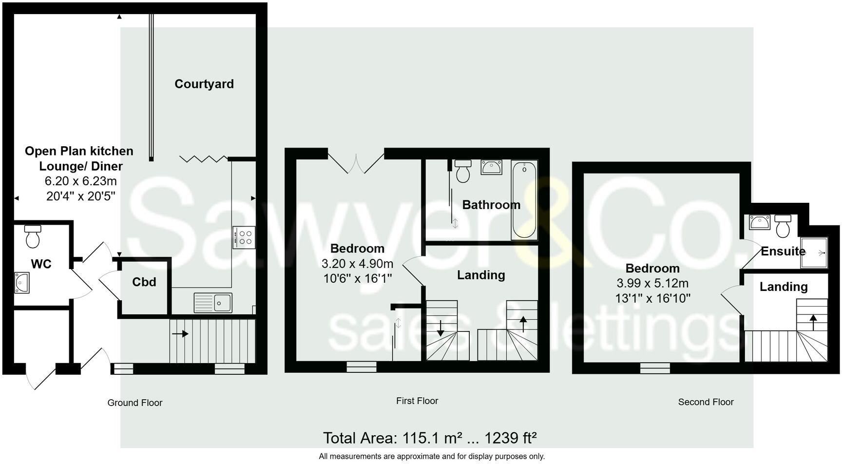 Bristol Gardens, Brighton, BN2 floorplan