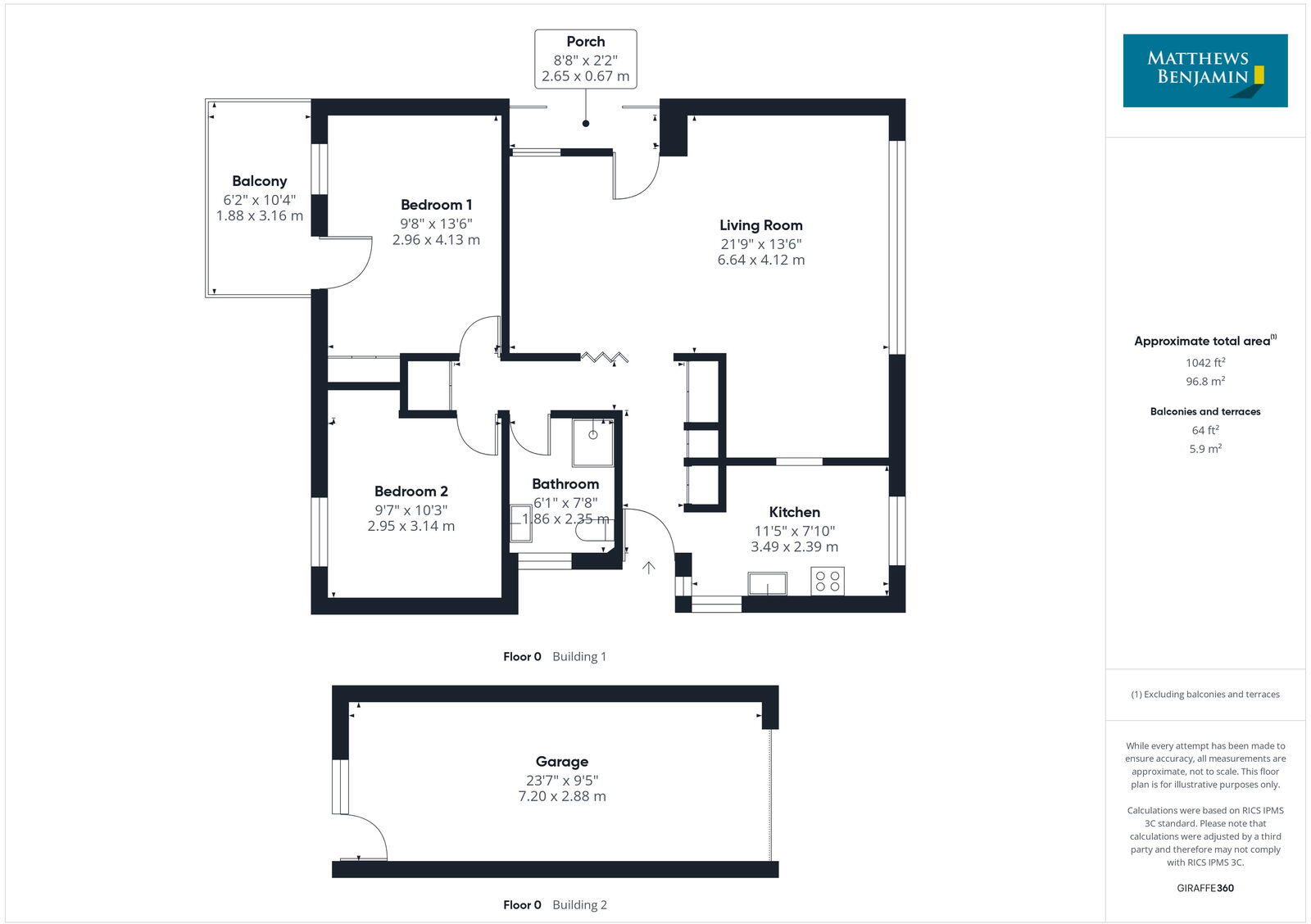 21 Windermere Park, Windermere, Cumbria,LA23 2NB floorplan