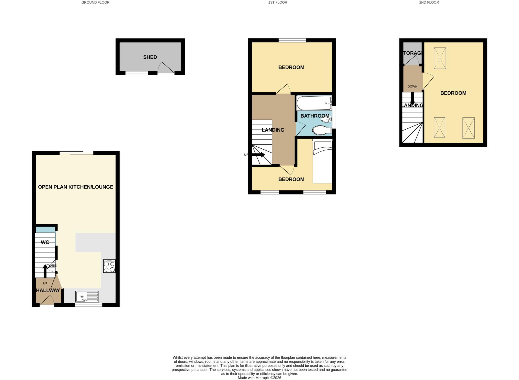 Marshall Close, Bromborough floorplan