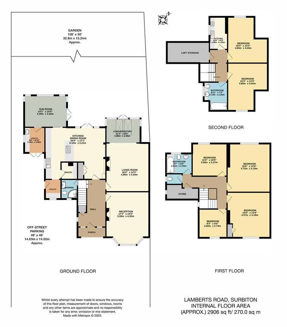 Lamberts Road, Surbiton floorplan