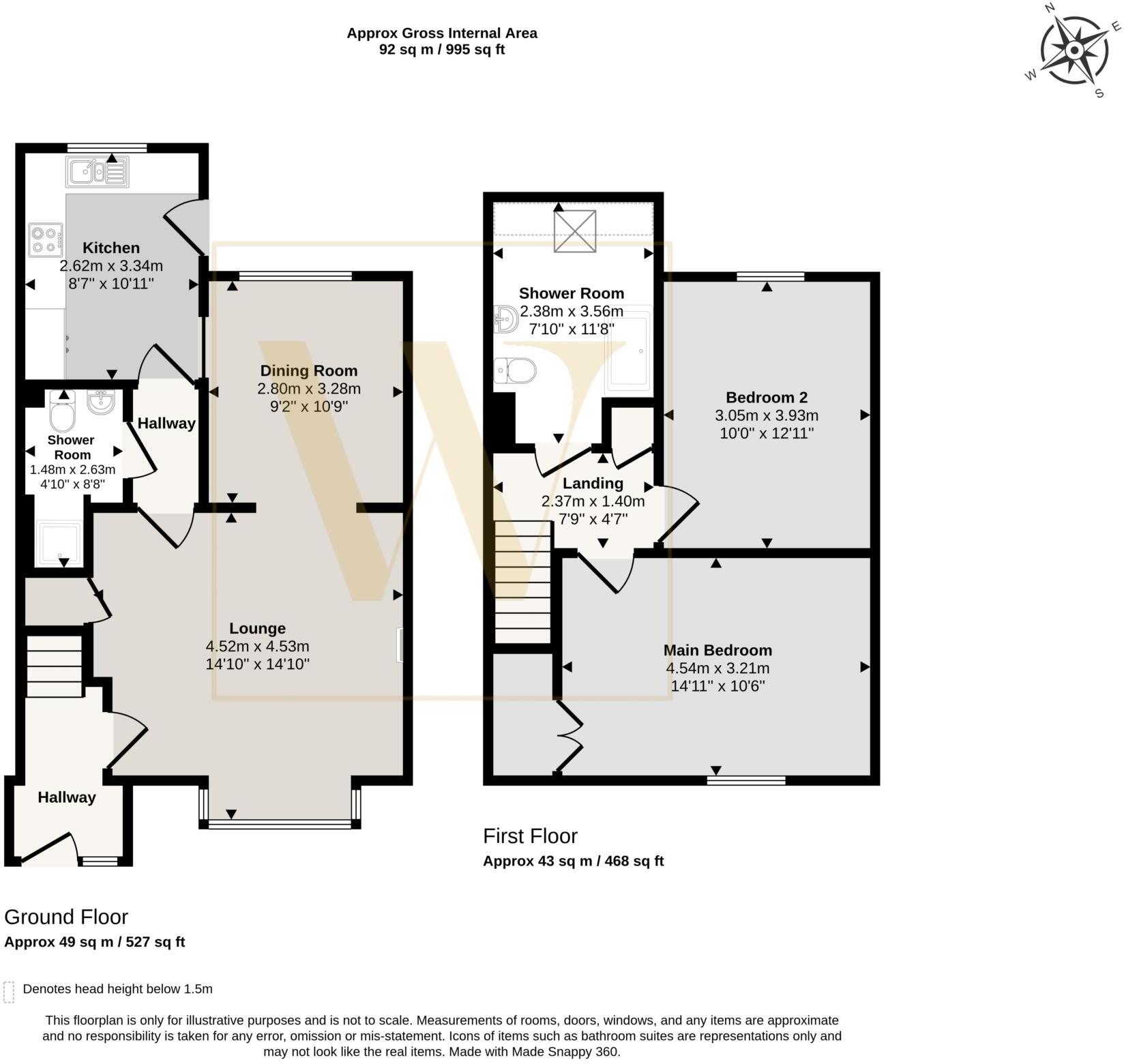 St. Lucians Lane, Wallingford floorplan