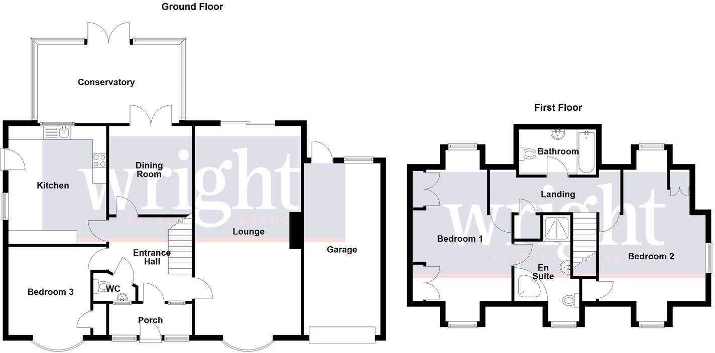 Backing Onto Fields * Apse Heath floorplan