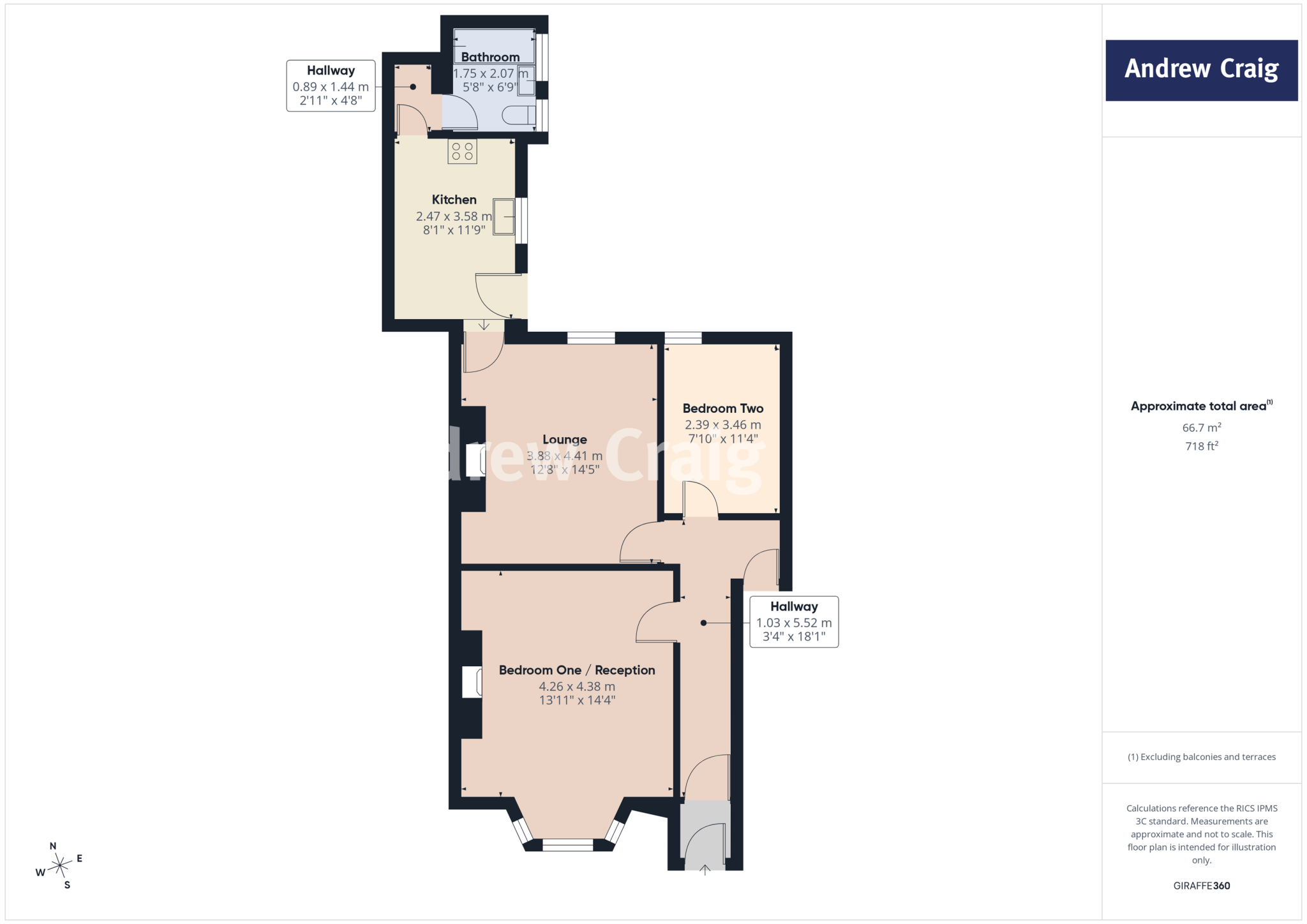 West Park Road, South Shields floorplan