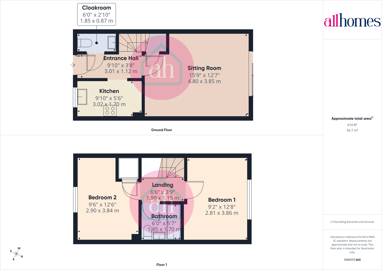Bullfinch Close, Stowmarket floorplan