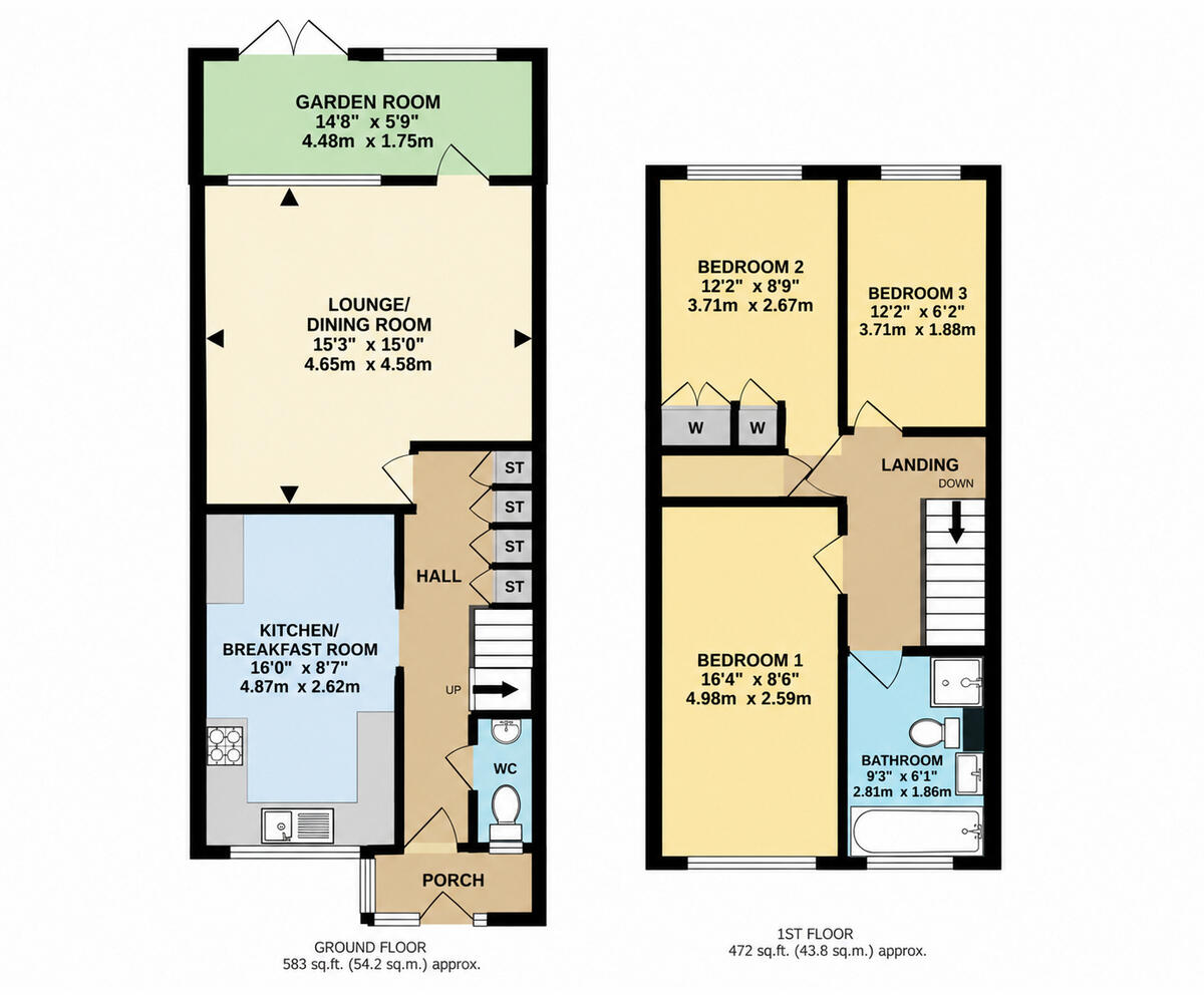 Millfield, Creekmoor, Poole, BH17 floorplan