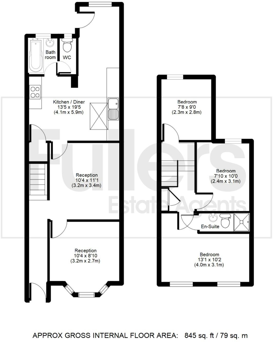 Kimberley Road, Edmonton, Enfield floorplan