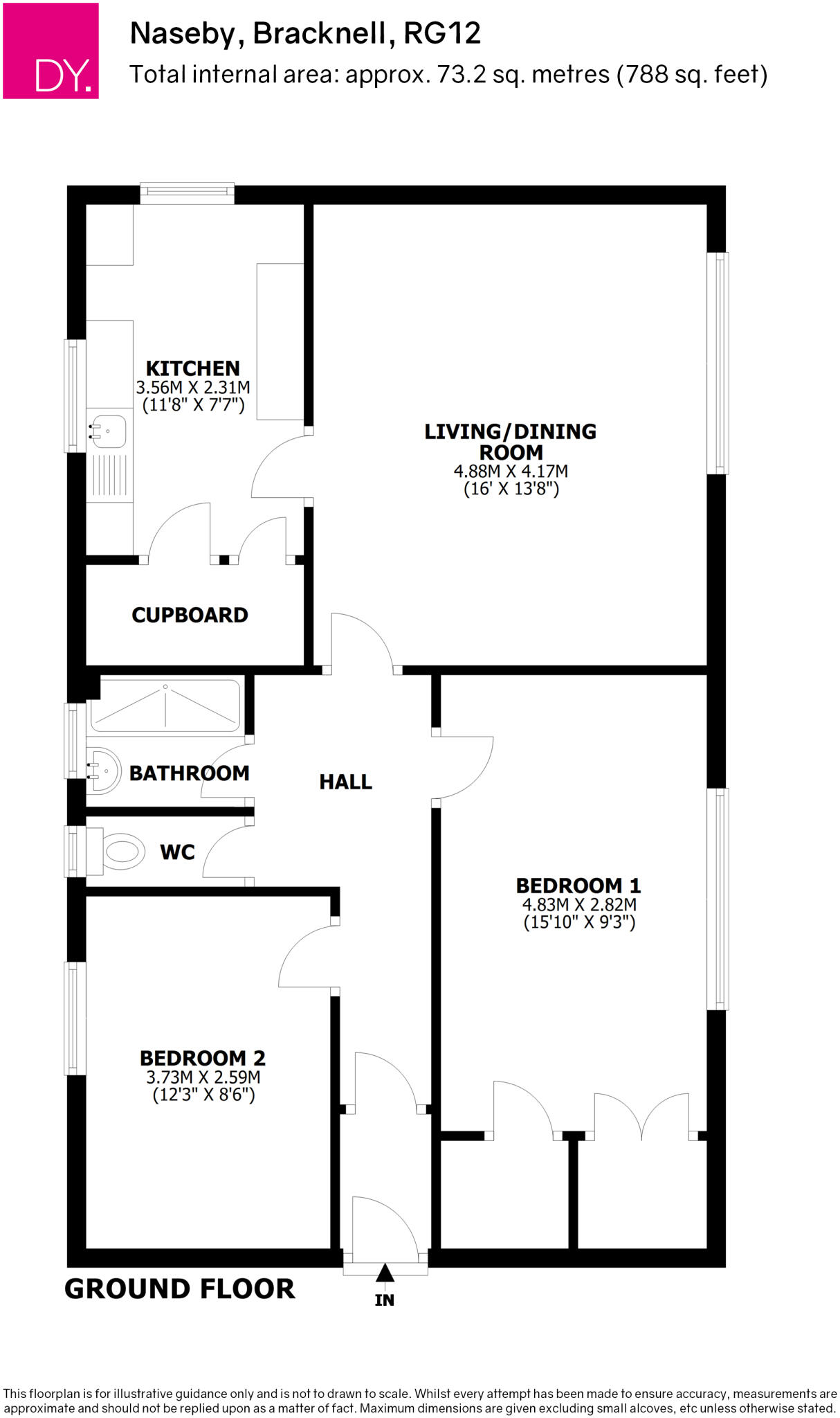 Naseby, Bracknell, Berkshire, RG12 floorplan