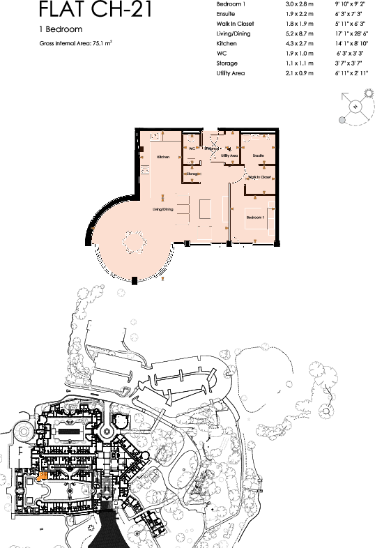 The Sanders, Egham floorplan