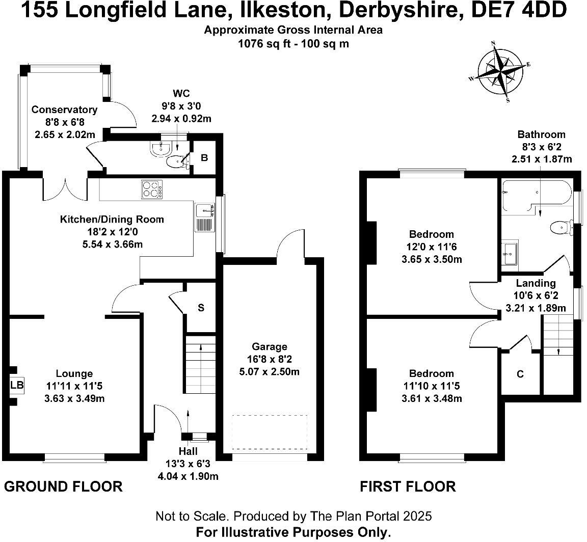 Longfield Lane, Ilkeston floorplan