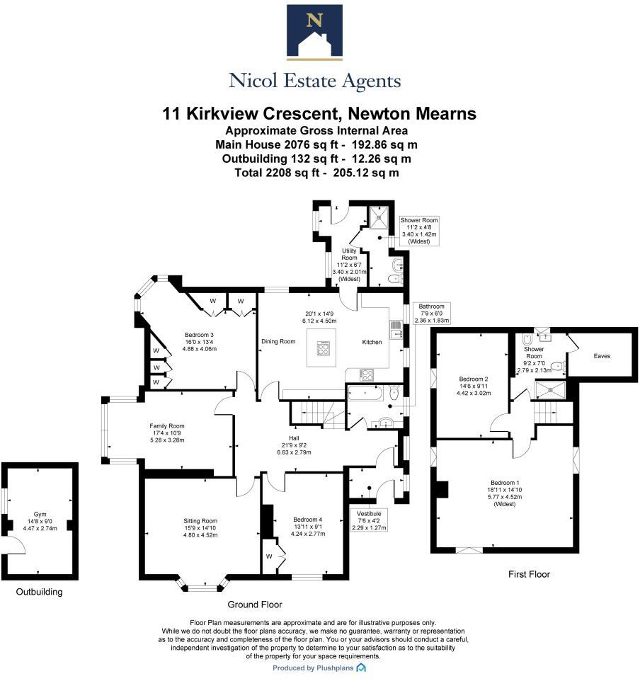 Kirkview Crescent, Newton Mearns floorplan