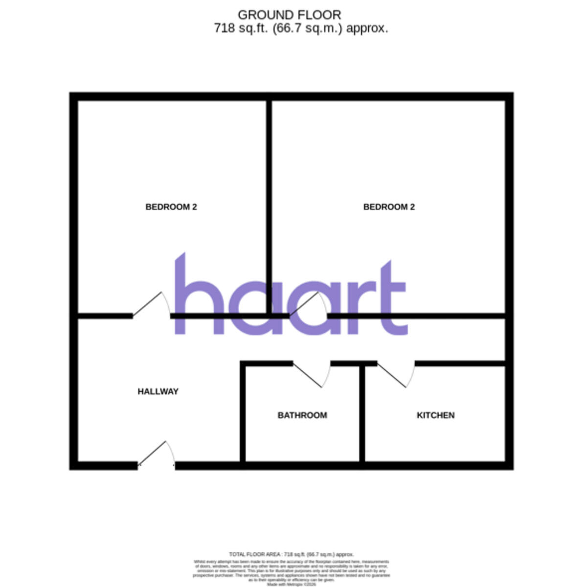Alma Hill, Nottingham floorplan