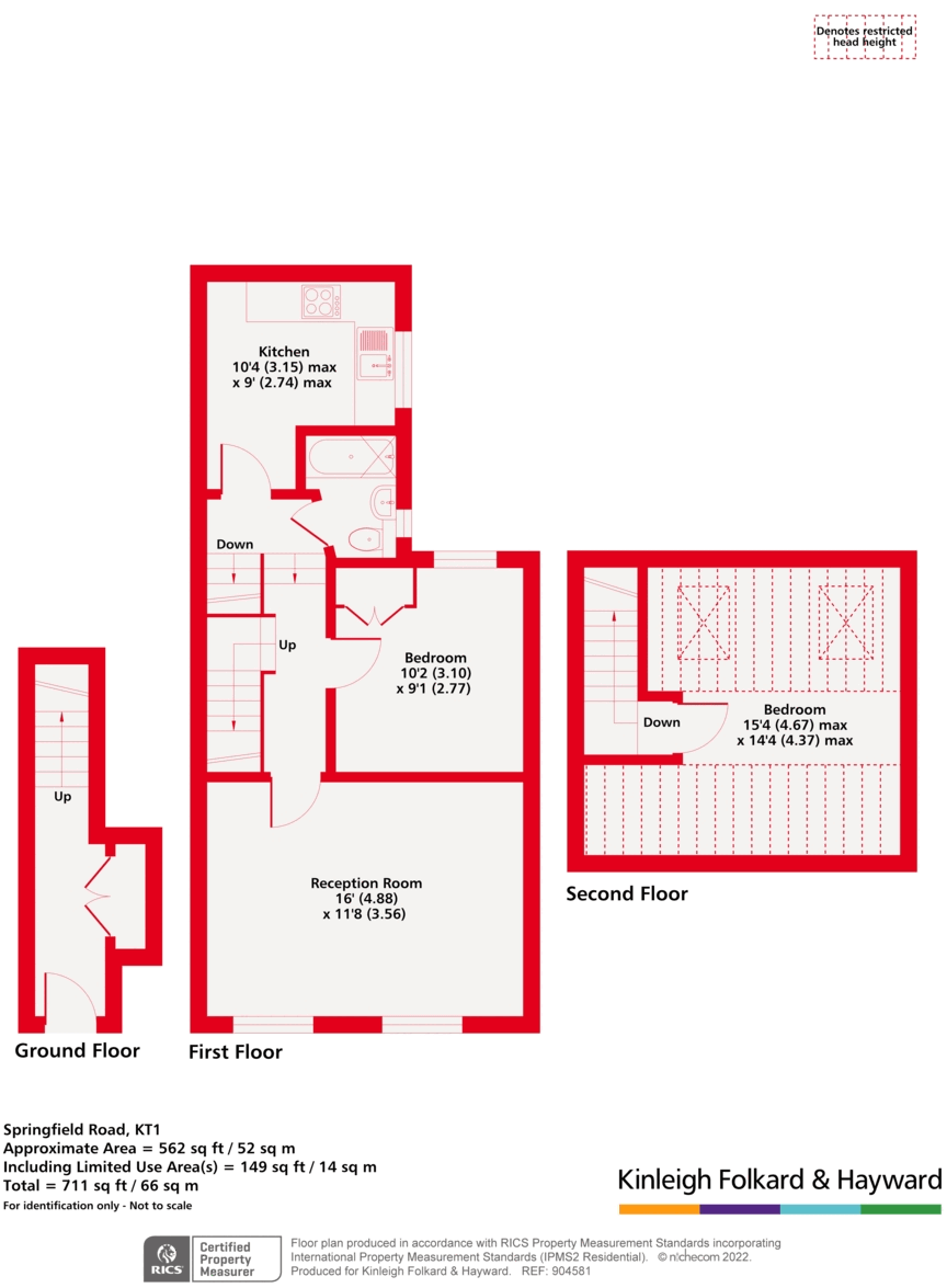 Springfield Road, Kingston Upon Thames, KT1 floorplan