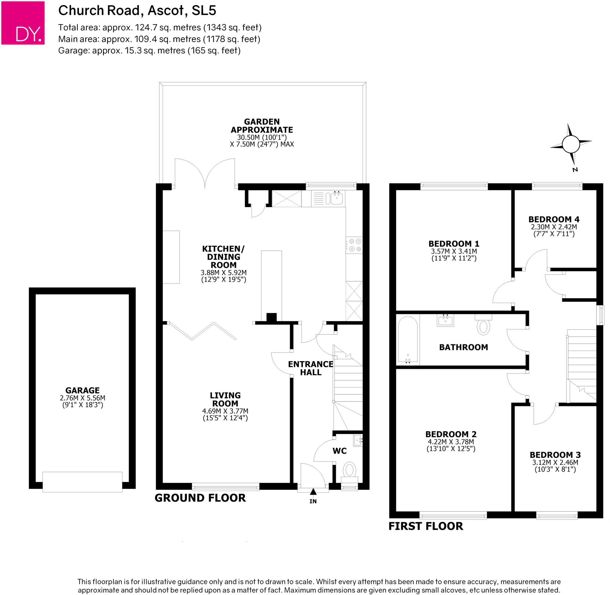 Church Road, Chavey Down, Ascot, Berkshire, SL5 floorplan
