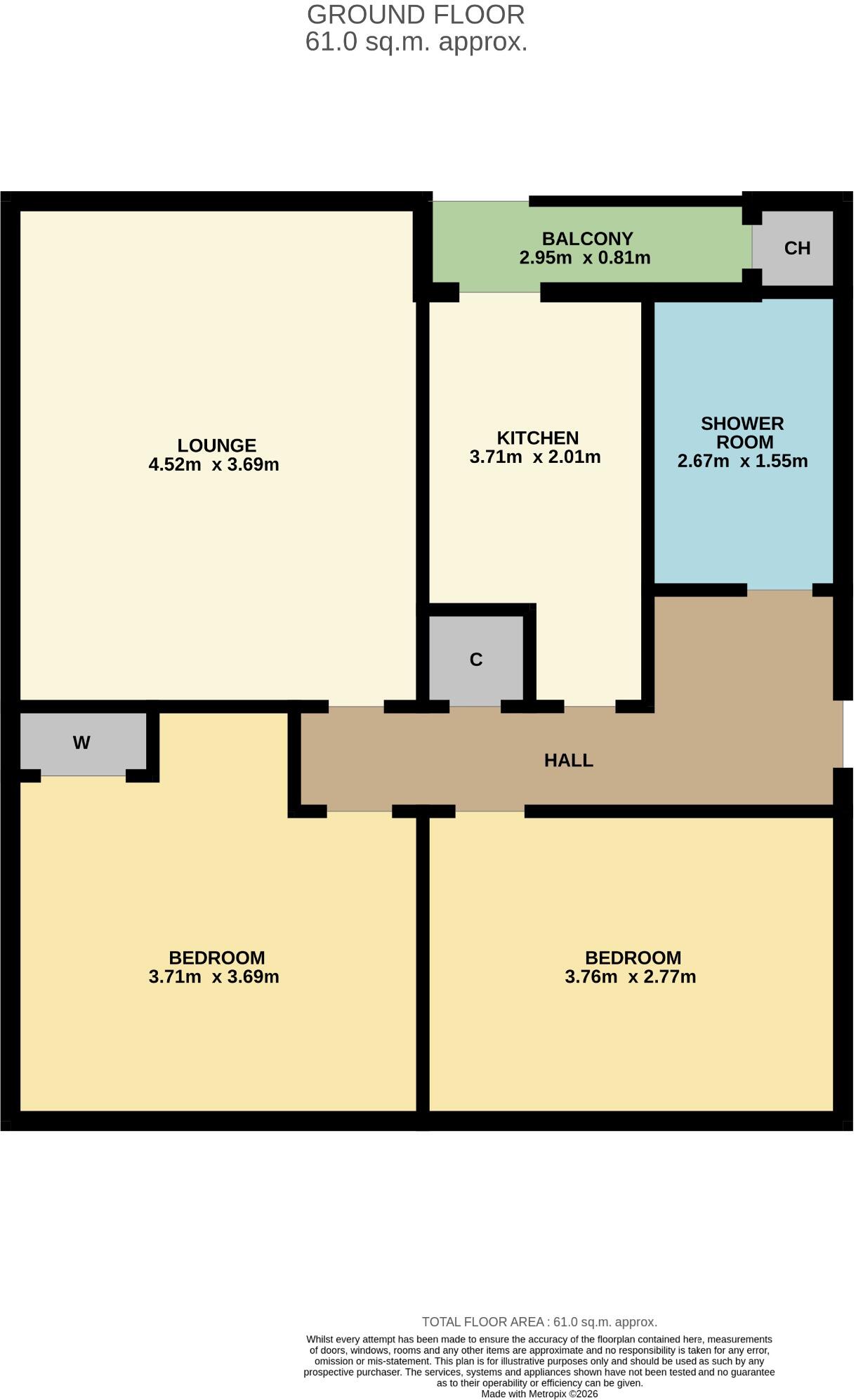 Wiston Place, Dundee, DD2 floorplan